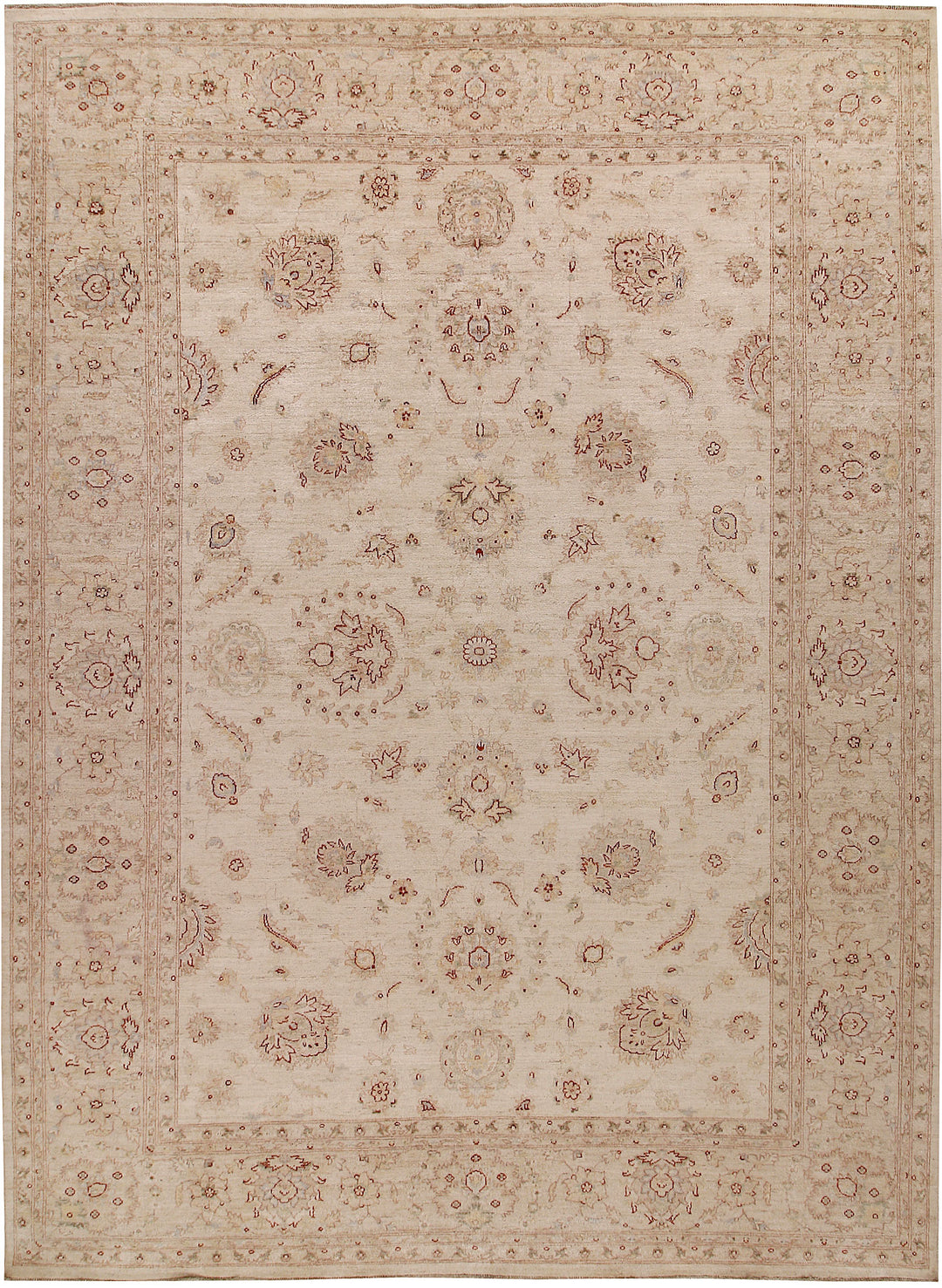 Blanched Almond Ziegler 10' x 13' 9 - No. 64863 - ALRUG Rug Store