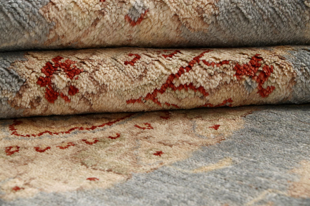 Light Slate Grey Ziegler 9' 11 x 13' 11 - No. 64866 - ALRUG Rug Store