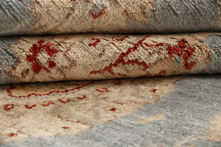 Light Slate Grey Ziegler 9' 11 x 13' 11 - No. 64866 - ALRUG Rug Store