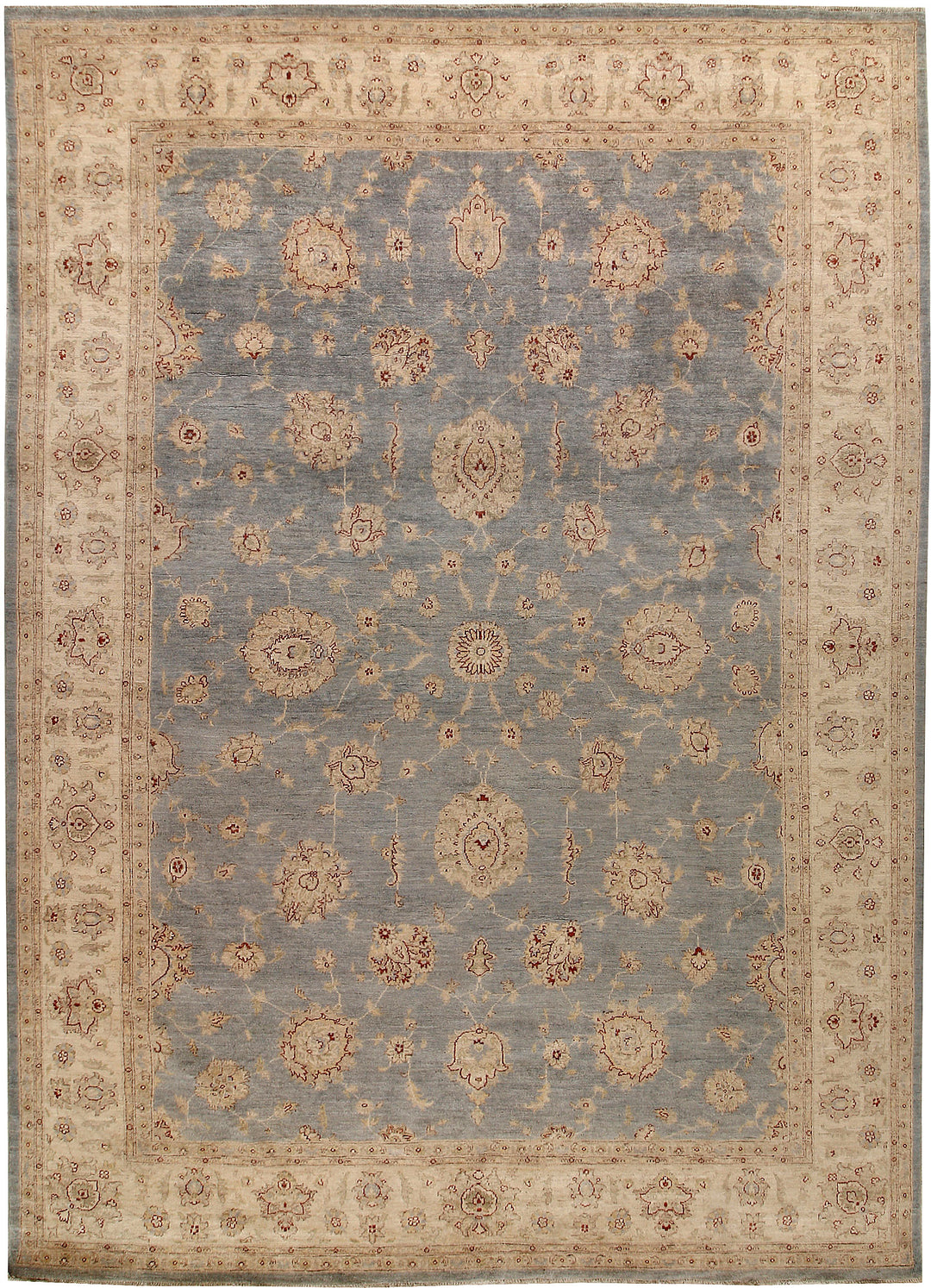 Light Slate Grey Ziegler 9' 11 x 13' 11 - No. 64866 - ALRUG Rug Store
