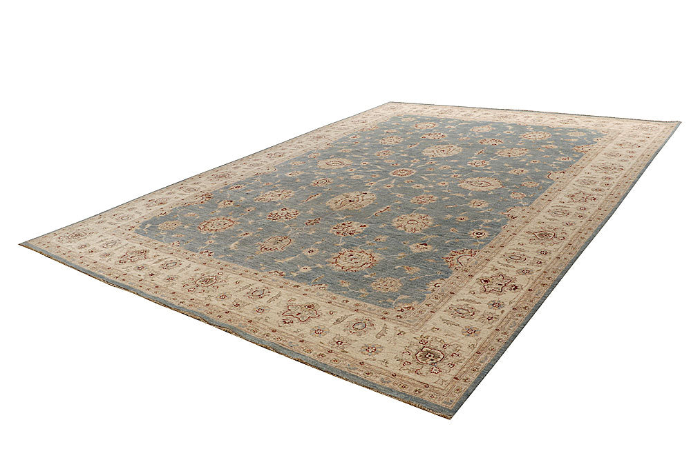 Light Slate Grey Ziegler 9' 9 x 13' 8 - No. 64867 - ALRUG Rug Store