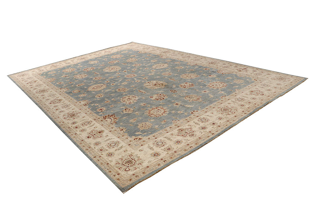 Light Slate Grey Ziegler 9' 9 x 13' 8 - No. 64867 - ALRUG Rug Store