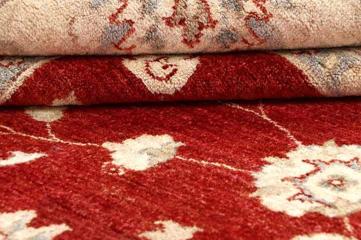 Dark Red Ziegler 10' 2 x 13' 10 - No. 64868 - ALRUG Rug Store