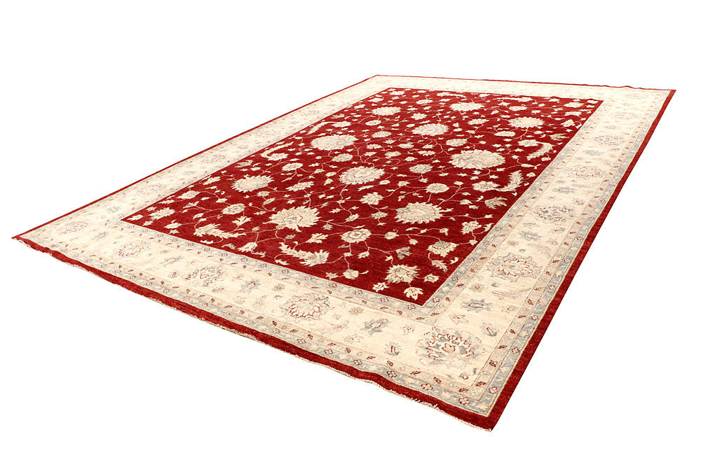 Dark Red Ziegler 10' 2 x 13' 10 - No. 64868 - ALRUG Rug Store