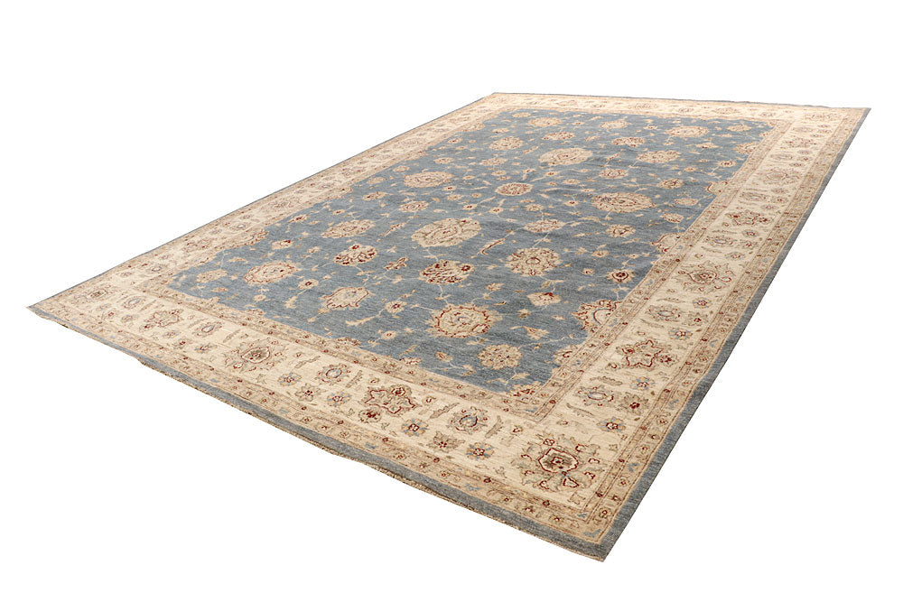 Steel Blue Ziegler 10' x 14' - No. 64869 - ALRUG Rug Store