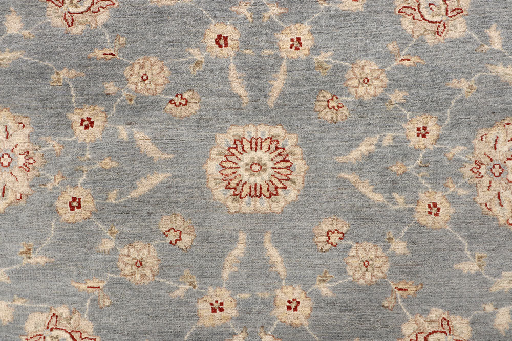 Light Slate Grey Ziegler 9' 11 x 14' 1 - No. 64872 - ALRUG Rug Store