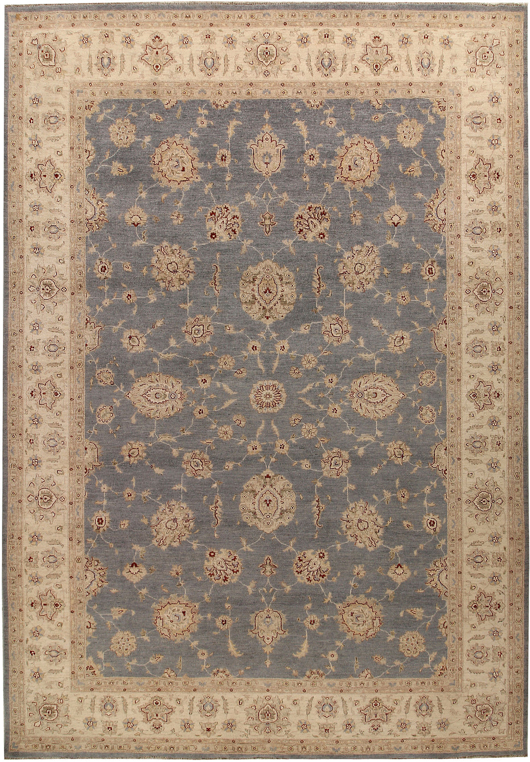 Light Slate Grey Ziegler 9' 11 x 14' 1 - No. 64872 - ALRUG Rug Store