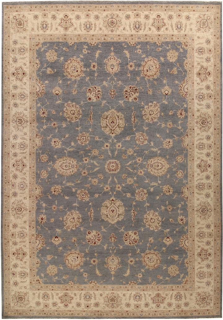 Light Slate Grey Ziegler 9' 11 x 14' 1 - No. 64872 - ALRUG Rug Store