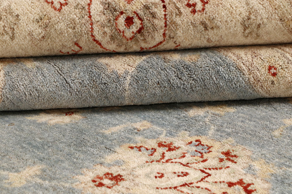 Light Slate Grey Ziegler 9' 10 x 13' 8 - No. 64874 - ALRUG Rug Store