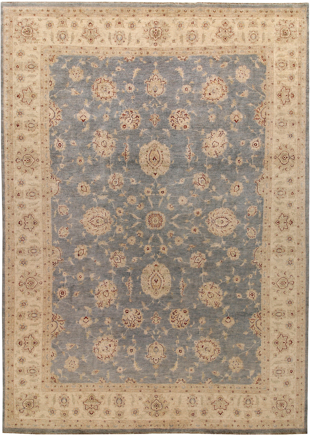 Light Slate Grey Ziegler 9' 10 x 13' 8 - No. 64874 - ALRUG Rug Store