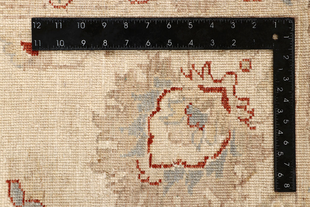 Dark Olive Green Ziegler 9' 9 x 13' 7 - No. 64875 - ALRUG Rug Store