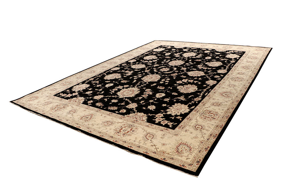 Black Ziegler 10' x 13' 9 - No. 64876 - ALRUG Rug Store