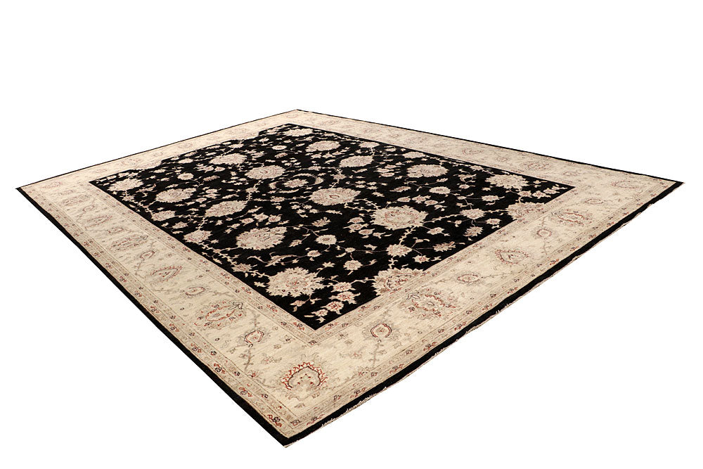 Black Ziegler 10' x 13' 9 - No. 64876 - ALRUG Rug Store