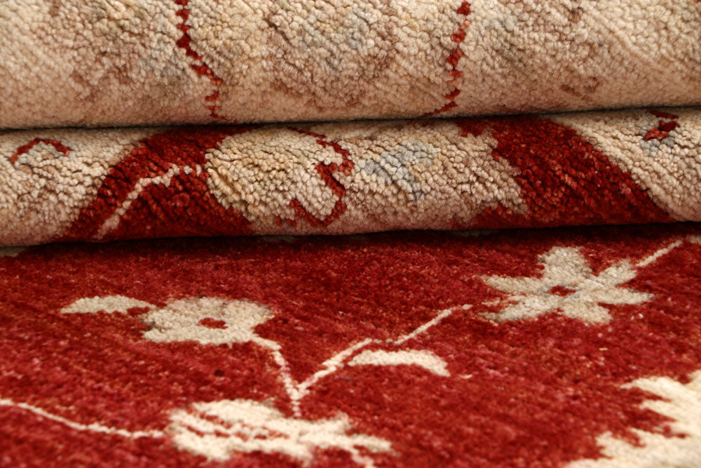 Dark Red Ziegler 9' 10 x 13' 7 - No. 64878 - ALRUG Rug Store