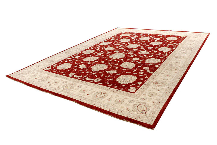 Dark Red Ziegler 9' 10 x 13' 7 - No. 64878 - ALRUG Rug Store