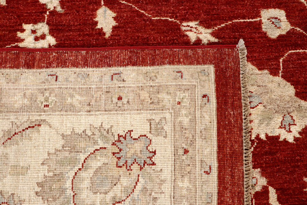 Dark Red Ziegler 9' 10 x 13' 7 - No. 64878 - ALRUG Rug Store