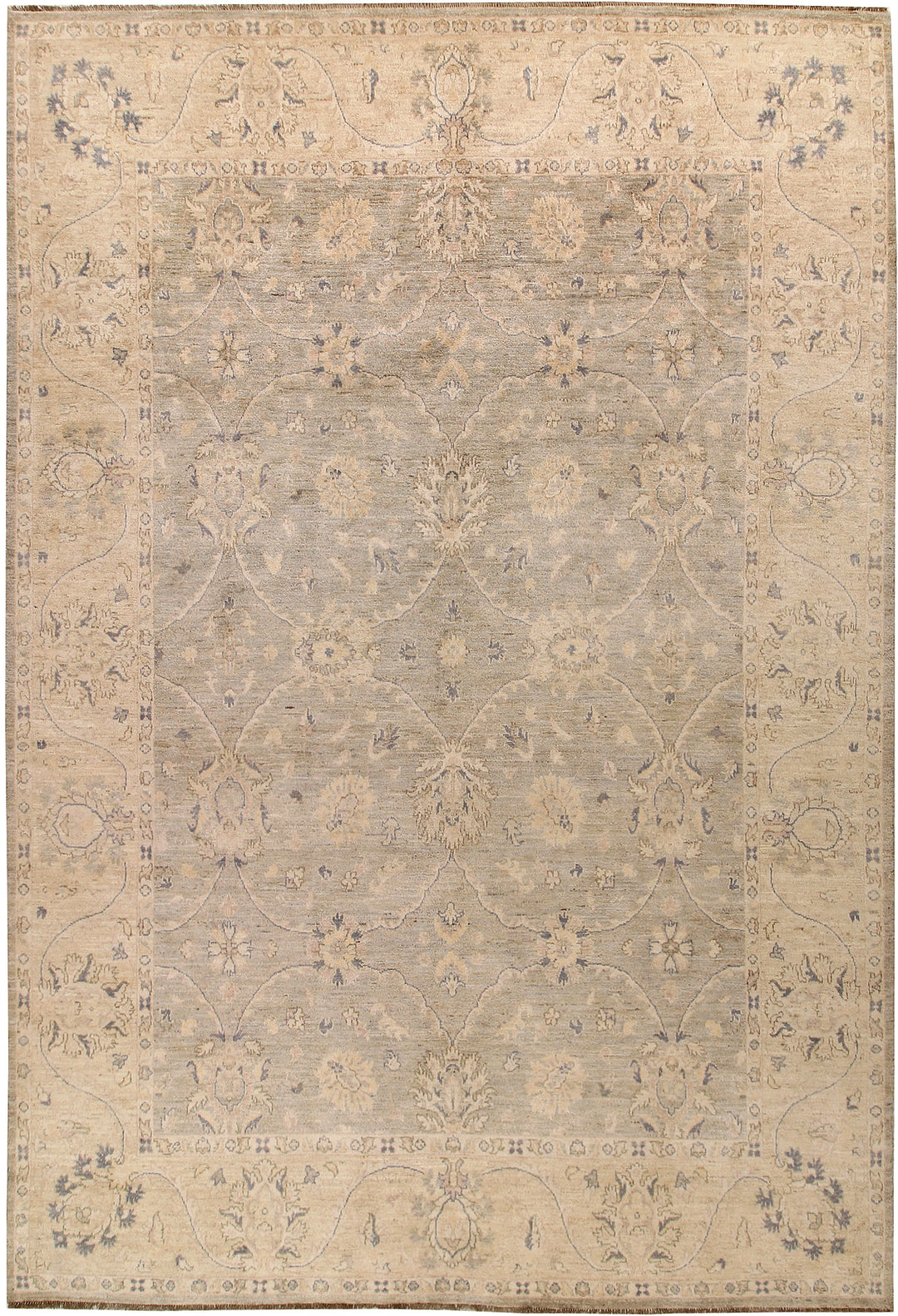 Blanched Almond Ziegler 9' 11 x 14' 1 - No. 64879 - ALRUG Rug Store