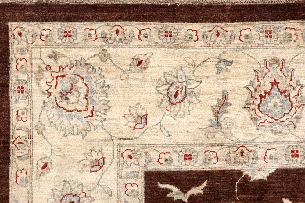 Maroon Ziegler 9' 9 x 13' 8 - No. 64881 - ALRUG Rug Store