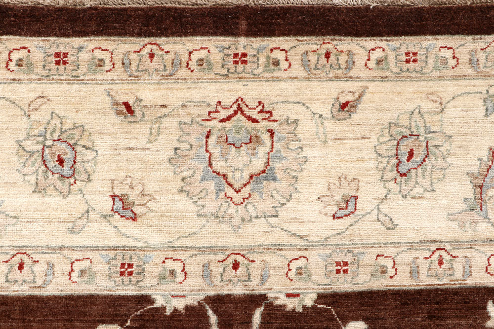 Maroon Ziegler 9' 9 x 13' 8 - No. 64881 - ALRUG Rug Store