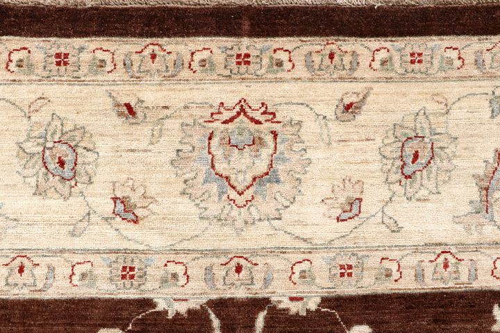 Maroon Ziegler 9' 9 x 13' 8 - No. 64881 - ALRUG Rug Store