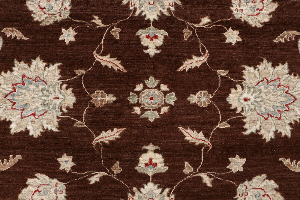 Maroon Ziegler 9' 9 x 13' 8 - No. 64881 - ALRUG Rug Store