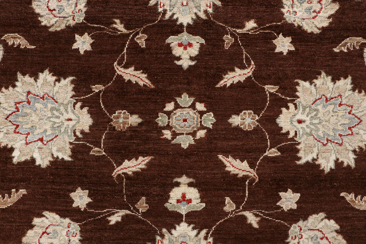 Maroon Ziegler 9' 9 x 13' 8 - No. 64881 - ALRUG Rug Store