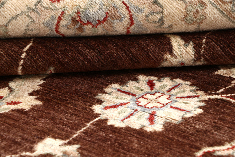 Maroon Ziegler 9' 9 x 13' 8 - No. 64881 - ALRUG Rug Store