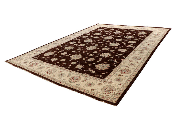 Maroon Ziegler 9' 9 x 13' 8 - No. 64881 - ALRUG Rug Store