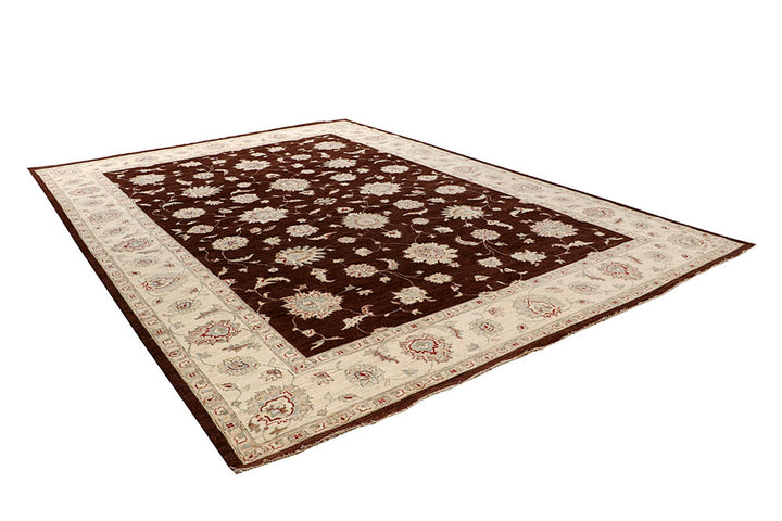 Maroon Ziegler 9' 9 x 13' 8 - No. 64881 - ALRUG Rug Store