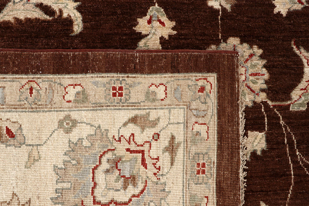 Maroon Ziegler 9' 9 x 13' 8 - No. 64881 - ALRUG Rug Store