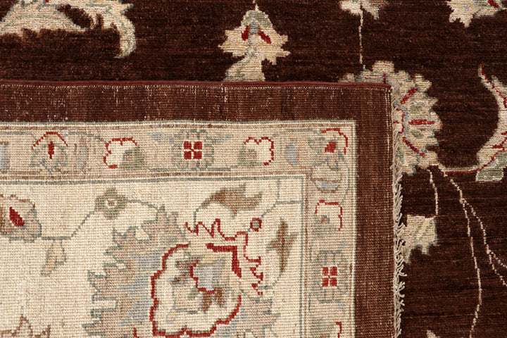 Maroon Ziegler 9' 9 x 13' 8 - No. 64881 - ALRUG Rug Store