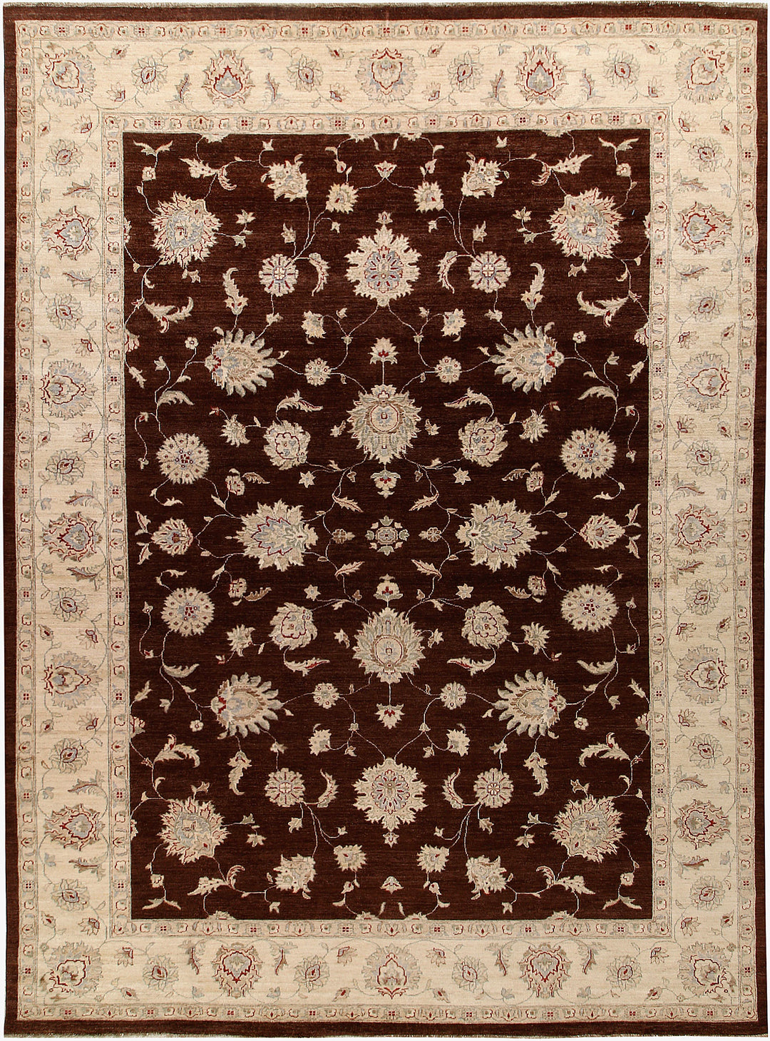 Maroon Ziegler 9' 9 x 13' 8 - No. 64881 - ALRUG Rug Store