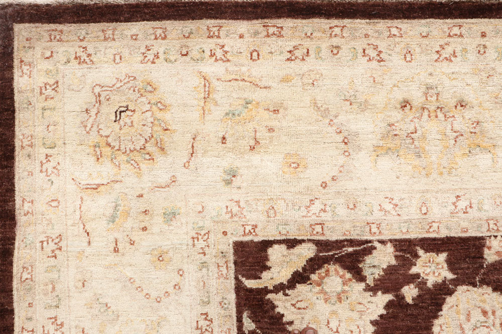 Maroon Ziegler 9' 10 x 13' 6 - No. 64885 - ALRUG Rug Store