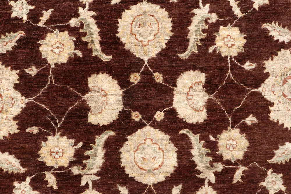 Maroon Ziegler 9' 10 x 13' 6 - No. 64885 - ALRUG Rug Store