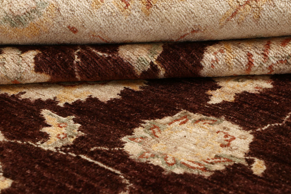 Maroon Ziegler 9' 10 x 13' 6 - No. 64885 - ALRUG Rug Store
