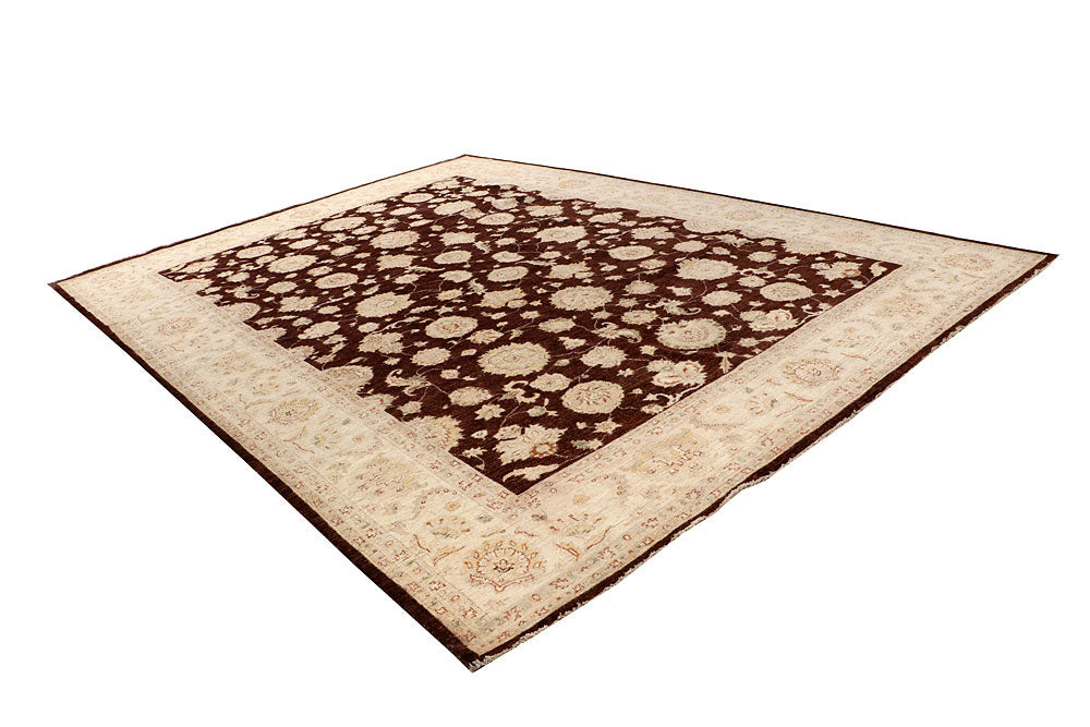 Maroon Ziegler 9' 10 x 13' 6 - No. 64885 - ALRUG Rug Store