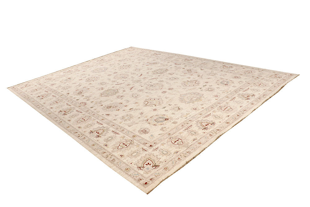 Blanched Almond Ziegler 9' 1 x 11' 10 - No. 64888 - ALRUG Rug Store
