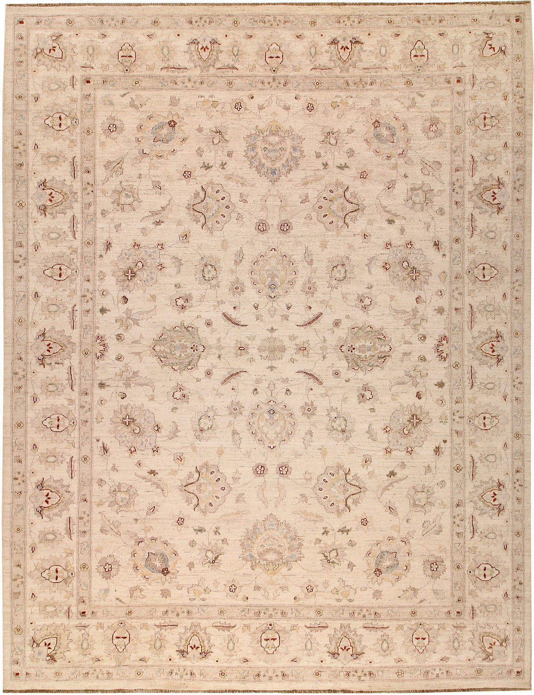 Blanched Almond Ziegler 9' 1 x 11' 10 - No. 64888 - ALRUG Rug Store