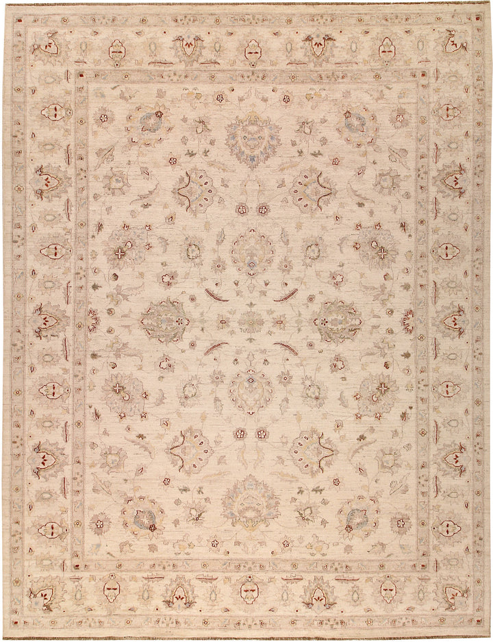 Blanched Almond Ziegler 9' 1 x 11' 10 - No. 64888 - ALRUG Rug Store