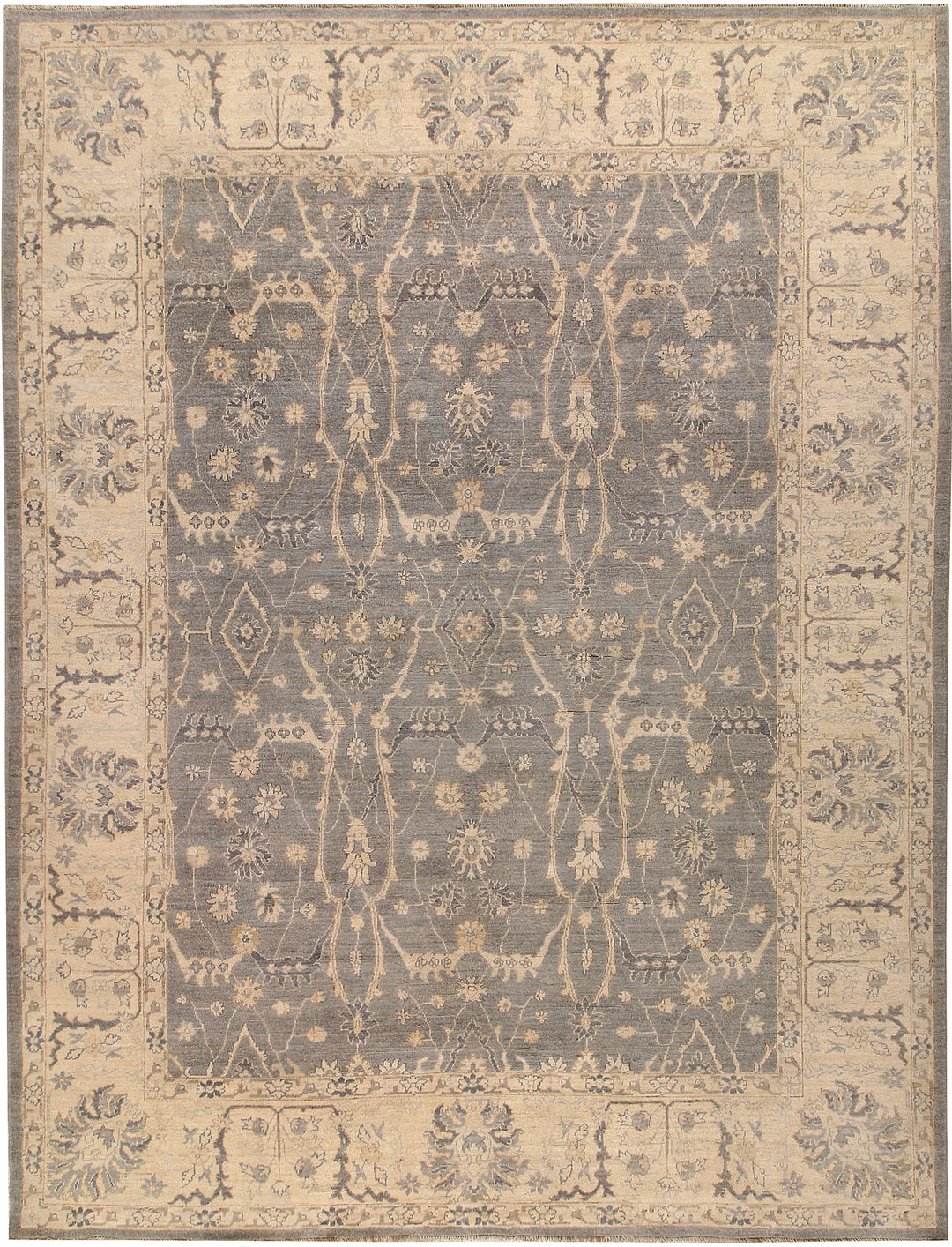 Dark Grey Ziegler 9' 1 x 15' 2 - No. 64889 - ALRUG Rug Store