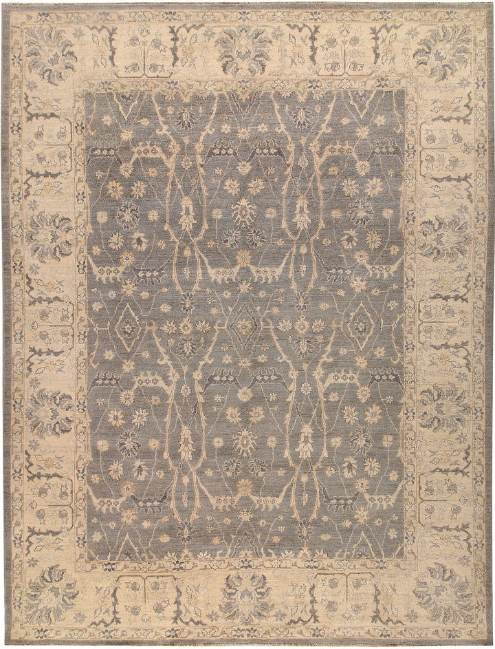 Dark Grey Ziegler 9' 1 x 15' 2 - No. 64889 - ALRUG Rug Store