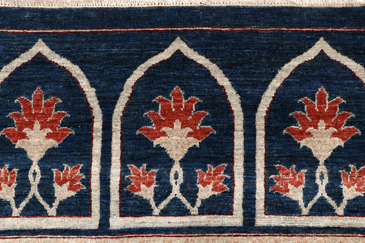 Dark Blue Ziegler 8' 9 x 11' 11 - No. 64892 - ALRUG Rug Store