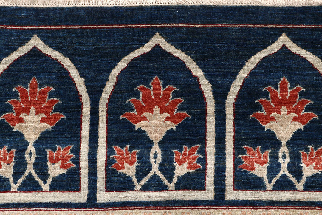 Dark Blue Ziegler 8'  9" x 11'  11" - No. QA62167