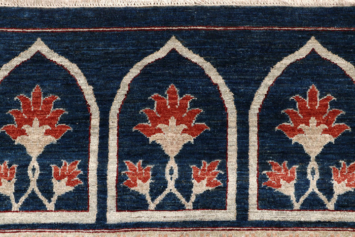 Dark Blue Ziegler 8'  9" x 11'  11" - No. QA62167