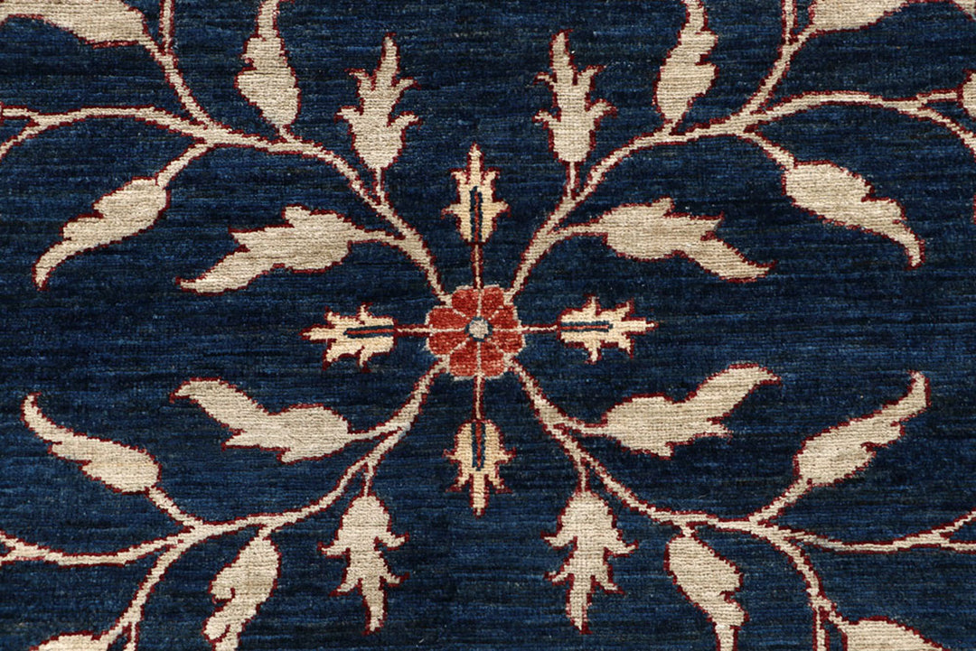 Dark Blue Ziegler 8'  9" x 11'  11" - No. QA62167