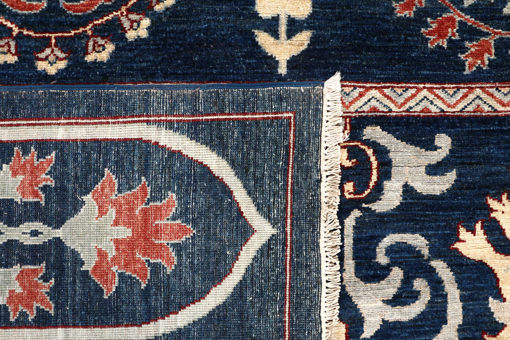 Dark Blue Ziegler 8' 9 x 11' 11 - No. 64892 - ALRUG Rug Store