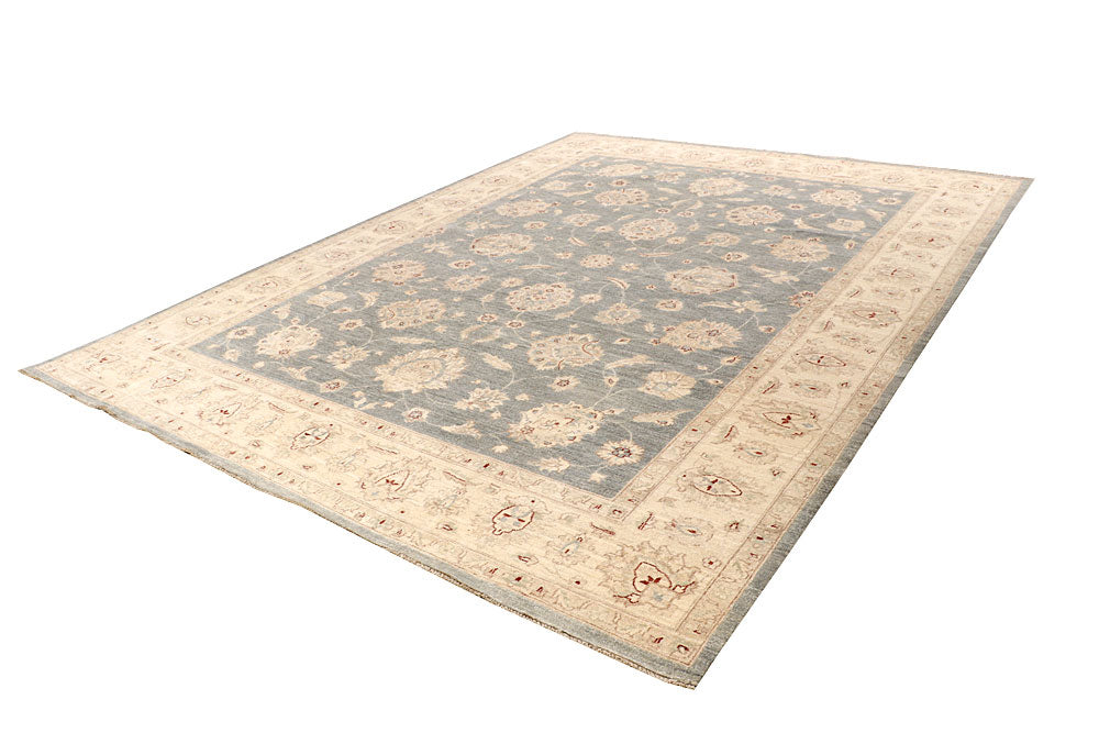 Dark Grey Ziegler 8' 11 x 11' 11 - No. 64893 - ALRUG Rug Store