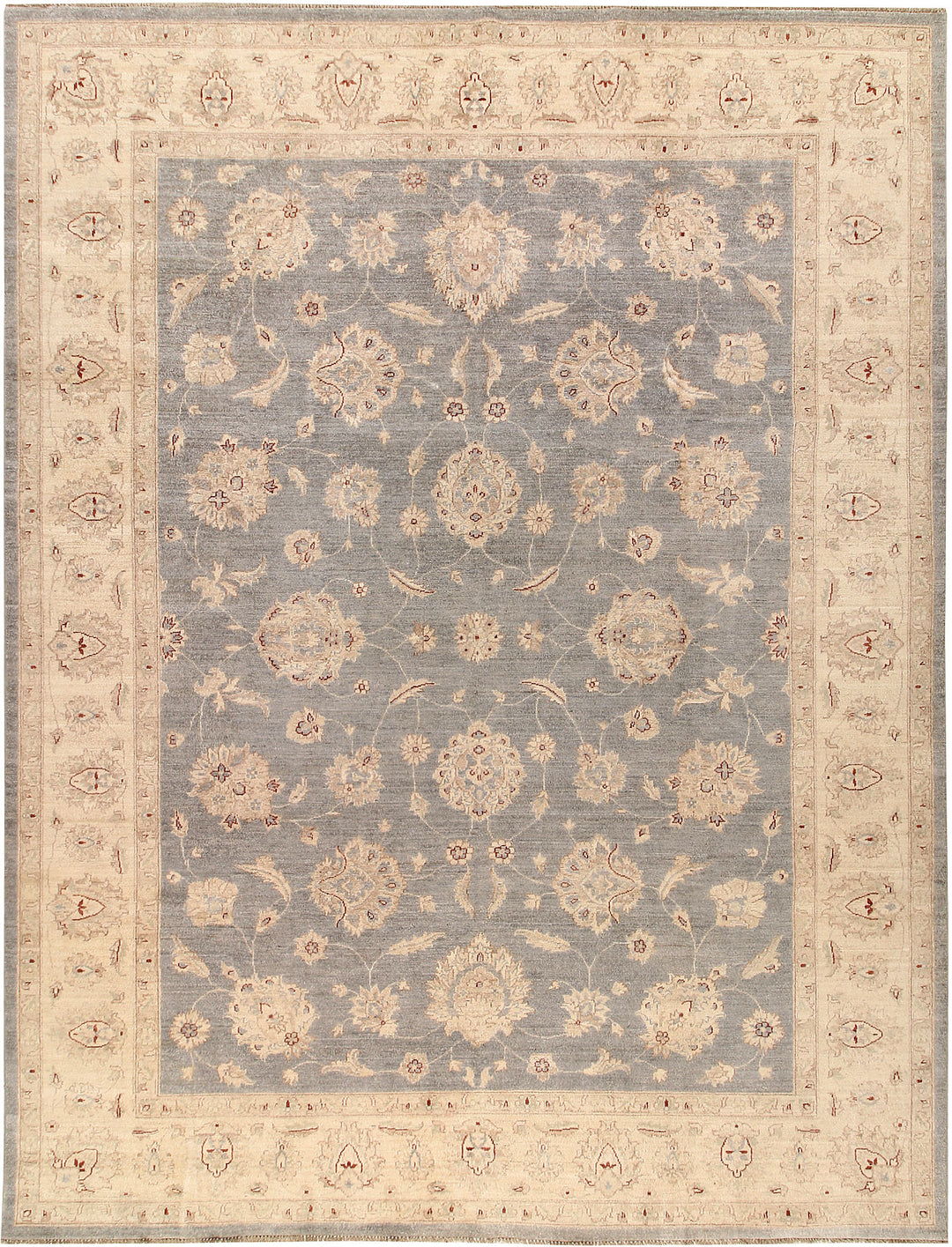 Dark Grey Ziegler 8' 11 x 11' 11 - No. 64893 - ALRUG Rug Store