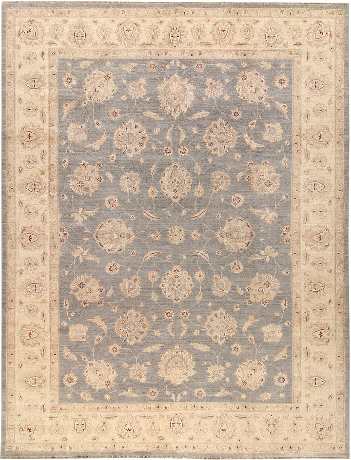 Dark Grey Ziegler 8' 11 x 11' 11 - No. 64893 - ALRUG Rug Store