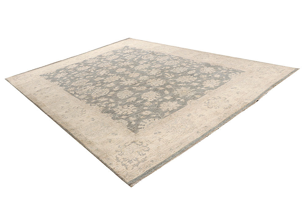 Dark Grey Ziegler 8' 8 x 11' 9 - No. 64895 - ALRUG Rug Store